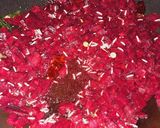 A picture of step 3 of Beetroot and coconut stir fry(Kerala style).
