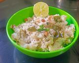 A picture of step 13 of Farali Little Millet Upma with Bottle Gourd.