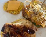 Foto del paso 3 de la receta: Tostones hamburger de pollo
