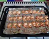 A picture of step 7 of Vickys Oven-Fried Coconut Prawns & Mango Sauce, GF DF EF SF NF.