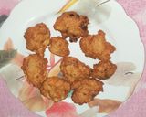 A picture of step 6 of Different Varieties Of Pulses Fritters I.e Onions And Potato Fritters.