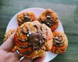 Une image de l'étape 4 de Cookies au beurre de cacahuetes halloween.
