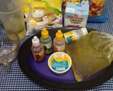 Foto langkah ke 1 dari resep Bolu Pelangi Putih Telur.