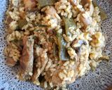 Foto del paso 11 de la receta: Arroz de aprovechamiento de mar, montaña y huerto