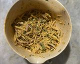 A picture of step 1 of Potato and onion Pakora ❦.