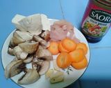 Foto langkah ke 1 dari resep Tahu jamur ayam kuah.