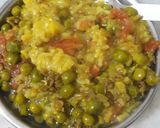 A picture of step 5 of Diet Mutter khichri.