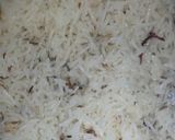 A picture of step 5 of Zeera Rice.