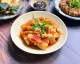 Hình bước làm 1 của món Măng Kho Cà Chua