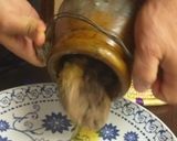 A picture of step 4 of Tangia Marrakchia.