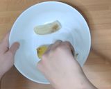 Foto del paso 1 de la receta: Pancakes de plátano y avena
