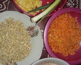 Foto langkah ke 1 dari resep Nugget ayam tempe sayur.