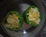 A picture of step 3 of Stuffed capsicum#pepperrecipescontest.