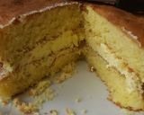 A picture of step 9 of Lime sponge cake.