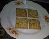 A picture of step 1 of Chessy cracker.