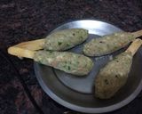 A picture of step 5 of Veg tangri kabab.