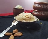 A picture of step 6 of Banana Sooji Halwa.