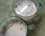 A picture of step 4 of Kashmiri tea(pink).