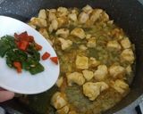 عکس مرحله 3 از دستور ماکارونی با سس مرغ و قارچ 😋