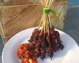 Foto langkah ke 2 dari resep Sate kambing selai nanas.