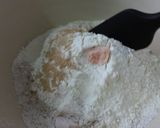 A picture of step 2 of [Low Oil, Low Sugar] No-Knead Vegan Rye Bread.
