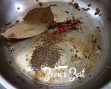 A picture of step 4 of Rajasthani Ker Sangri.