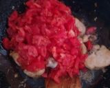 A picture of step 6 of Chicken Masala Karahi.