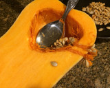Foto del paso 1 de la receta: Calabaza al rescoldo
