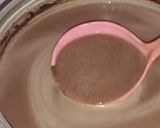 Foto langkah ke 3 dari resep Puding Coklat Terapung.