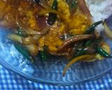 Foto langkah ke 3 dari resep Telur ceplok kecap lombok ijo Mommylicious.