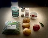 A picture of step 1 of French Beans & Potato (Bhaji).