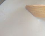 A picture of step 1 of Saffron rice kheer.