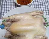(Seri Ayam) Ayam Pek Cam Ke. Ayam Rebus langkah memasak 6 foto