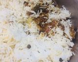 A picture of step 10 of Mutton biryani.