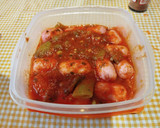 Foto del paso 7 de la receta: Salchichas mini con tomate y judías planas