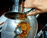 A picture of step 4 of Anjeer Burfi.