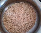 A picture of step 1 of Dahi vada.