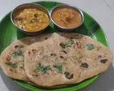 தலைப்பு : கார்லிக் பட்டர் கோதுமை நாண்(wheat butter naan recipe in tamil) ரெசிபி ஸ்டேப் 4 புகைப்படம்