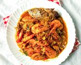 Foto langkah ke 4 dari resep 248. Sambal Udang Tongkol Suwir Bumbu Iris.