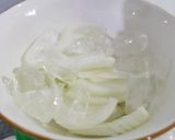 Hình bước làm 1 của món Salad trộn sốt mè rang (ăn chay được)
