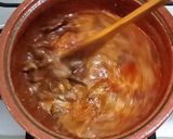A picture of step 8 of Dahi Gosht(yoghurt Curry).