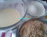 Foto del paso 1 de la receta Rosco de turrón con cobertura de chocolate