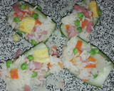 Foto del paso 4 de la receta: Pepino con arroz 3 delicias
