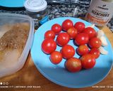 Foto del paso 2 de la receta Mezclum de spaghetti con alcachofas y tomate 🍅