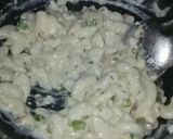 A picture of step 15 of White sauce pasta.