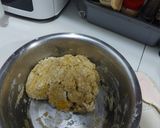 Foto langkah ke 4 dari resep Anabolic Pumpkin Sweet Cheese Raisin Buns |High Protein, Low Calorie, Sugar Free.