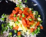 વેજીટેબલ પુલાવ (Vegetable Pulao Recipe in Gujarati) રેસીપી સ્ટેપ3ફોટો