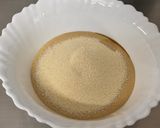 A picture of step 5 of Banana Sooji Cake.