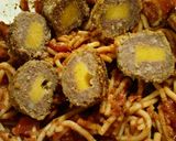 A picture of step 10 of Cheese Filled Meatballs.