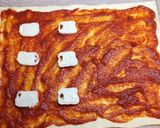 Foto del paso 3 de la receta: Pizza dos gustos